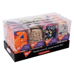 Школьный пенал-подставка Moby MIX Yes PH-M1 ассортимент 20шт.