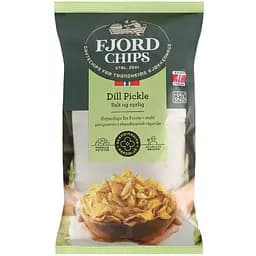 Чипси Fjord Chips картопляні маринований огірок 150 г