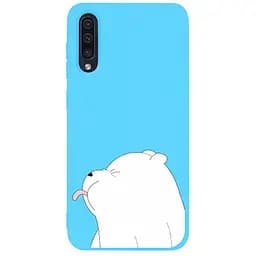 Чехол-накладка Toto Matt TPU 2 mm Print Case Samsung Galaxy A30s/A50/A50s #57 Bear Tongue Sky Blue