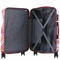 Валіза Semi Line 24" M White/Red Print (T5654-2) - мініатюра 6