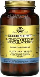 Натуральна добавка Solgar Homocysteine Modulators, 120 вегакапсул