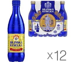 Bilinska kyselka, Упаковка 12 шт. х 0,5 л, Вода мінеральна лікувальна Білінська Киселка, ПЕТ