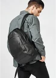 Мужской рюкзак Sambag Zard LZNm черный 43 х 27 х 13 см (25000001m)