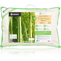 Подушка бамбукова Sonex Bamboo Висока 50х70 см (SO102160) - мініатюра 7
