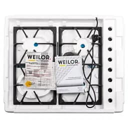Поверхня газова на металі Weilor GM W 634 SS - мініатюра 10