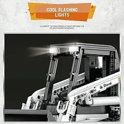 Конструктор Reobrix Mechanical Міні-навантажувач з пультом (22004) [160327] - мініатюра 11