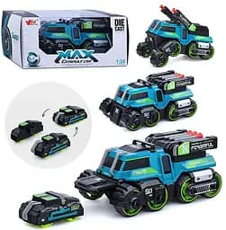 Игрушка Боевая машина 3в1 Pull-back CARS S det0018713