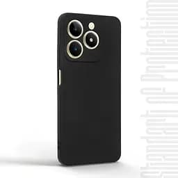 Чехол-накладка для смартфона Realme C61 4G, противоударный, силиконовый, термополиуретановый (ТПУ), с защитой камеры и корпуса, черный, защита всего корпуса, ArmorStandart (ARM80568) - мініатюра 2