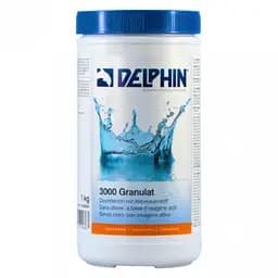 Безхлорний засіб для басейну Delphin 3000 1 кг гранули для дезінфекції води