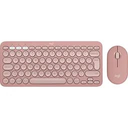 Комплект (клавіатура + миша) Logitech Pebble 2 Combo Rose (920-012241) UA [141508]