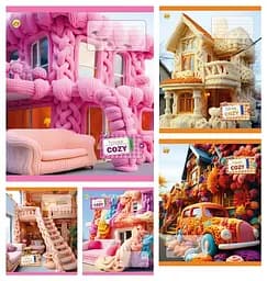Зошити учнівські 24 аркуша лінія Тверда House cozy, 20 шт. в упаковці