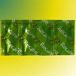 Презервативи Recare Ultra Thin mint 3 шт.  з ароматом м'яти (ROZ6501053498) - мініатюра 3