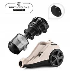 Циклонний пилосос без мішка Mozano Max Cyclonic 4000W Beige - мініатюра 3