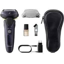 Бритва електрична Panasonic сіткова чорно-синя (ES-LV67-A820)