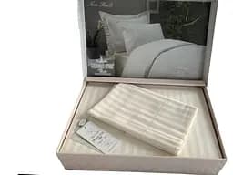 Постільна білизна Rails Ecru Сатин Преміум Maison D'or pbe0050982