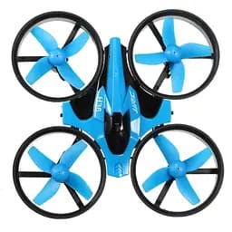 Міні квадрокоптер JJRC H36 з 6-ти осьовим гіроскопом (Синій) - мініатюра 4