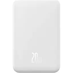 Внешний аккумулятор Baseus Magnetic Mini 20W 20000 mAh White (PPCX150002) [113529]