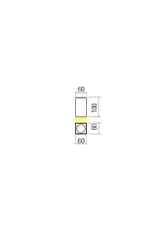 Стельовий світильник QUAD PL LED COB 3W IP65 DG 3000K (Sq)(5.1.2) Redo 90091 - мініатюра 2
