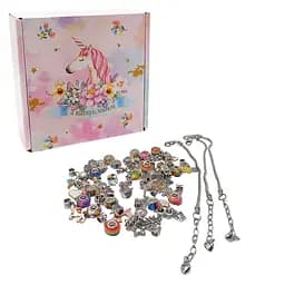 Набор для создания шарм-браслетов "Пандора" ЕДИНОРОГ PNDR-UNC