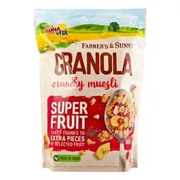 Гранола Bona Vita Super Fruit Фрукты 500 г - мініатюра 2