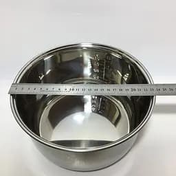 Чаша сталева до мультиварки DEX DMC-65 (аналог DEX DIP-65), 4 літри, H=118 мм, D=235 мм - мініатюра 7
