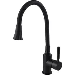 Смеситель для кухни Globus Lux Lazer GLLR-0203SA-BB-B01 черный (27552)