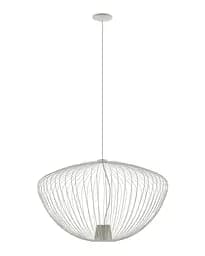 Підвісний світильник, люстра Nowodvorski 11251 Pumpkin L GU10 1x10W IP20 Світло-сірий