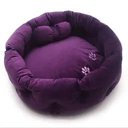 Лежак для собак и кошек Zoo-hunt Сэм фиолетовый №1 43х13 см