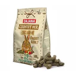 Корм для декоративных кроликов Dajana Country Mix EXCLUSIVE Adult 500 г
