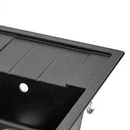 Кухонна мийка Lidz 650x500/200 BLM-14 (LIDZBLM14650500200), Чорний - мініатюра 5