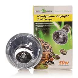 Неодимова лампа Repti-Zoo Neodymium Daylight 50W B63050 - обігрівальна UVA лампа для тераріуму - мініатюра 7