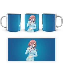 Кухоль GeekLand The Quintessential Quintuplets П'ять наречених Міку QQ 02.02 330 мл білий - мініатюра 4