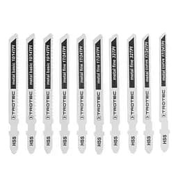 Набір полотен для електролобзика Trotec 10 pieces Metal Set зі швидкорізальної сталі HSS