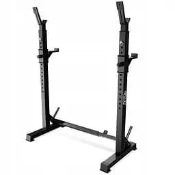 Стойки под штангу 4FIZJO Pro регулируемые, со страховкой Black (P-5905973402668)