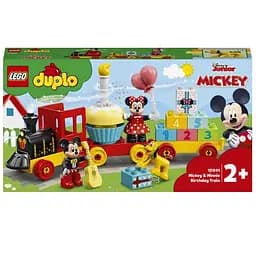 Уценка. Конструктор LEGO DUPLO Disney Праздничный поезд Микки и Минни 22 деталей (10941)