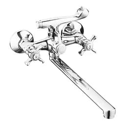 Змішувач для ванни Haiba Zeus 140 HB0418 Хром