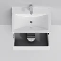 Тумба підвісна AM.PM X - Joy 65 см з умивальником M85-FHX0653-WC0653WG38 - мініатюра 5