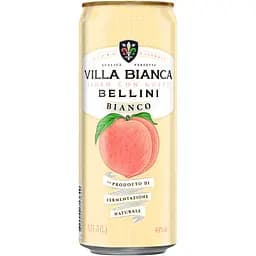 Сидр Villa Bianca Bellini Bianco білий напівсолодкий 4.4% 0.33 л з/б