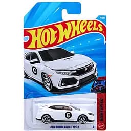 Базова машинка Hot Wheels Nightspeed 2018 Honda Civic Type R біла (5785) JJH88-N521