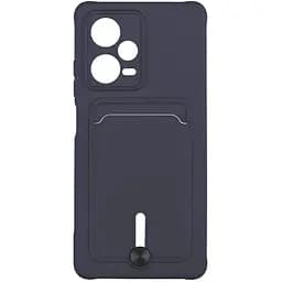 Чохол з кишенею для карт OtterBox Colorfull Pocket Card Xiaomi Redmi Note 12 Pro + 5G Dark blue