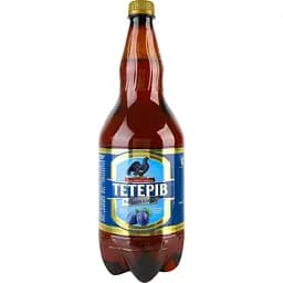 Пиво Перша приватна броварня Тетерев Хмельная Слива светлое 7% 1.2 л