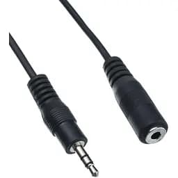 Кабель Piko 3.5 мм - 3.5 мм (M/F), 3 м, Black (1283126473920)