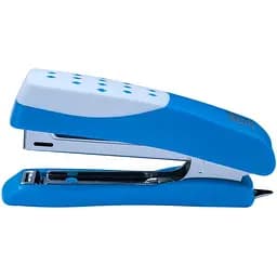 Степлер Buromax Шахматка пластиковий №10, 12 аркушів блакитний (BM.4131-14)