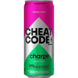 Напій енергетичний Cheat Code Charge зі смаком вишні 0.33 л з/б