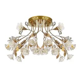 Люстра потолочная Brille флористика E14 40W G (BKL-524C/10)