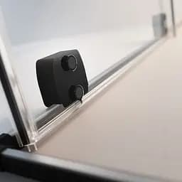 Душові двері Radaway Furo Black DWJ 77,2x200 прозоре скло, чорний (10107772-54-01R) - мініатюра 4