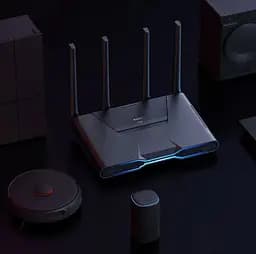 Бездротовий роутер Xiaomi Home Wi-Fi Tri-Band Mesh Router DVB4332CN - мініатюра 2