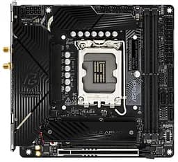 Материнська плата AsRock B760I LIGHTNING WIFI (B760I LIGHTNING WIFI) (Socket 1700, Intel B760, Mini-ITX) - мініатюра 2