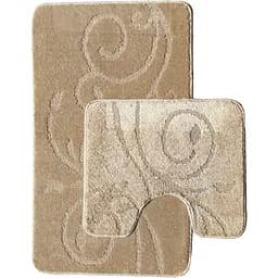 Набор ковриков для ванной Vezzer Standart 60x100 и 60x50 см бежевый (VZS4500)