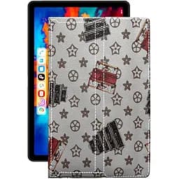 Чохол StatusCASE з екошкіри для планшету UMiDIGI A11 Tab Луі-Вітон-білий